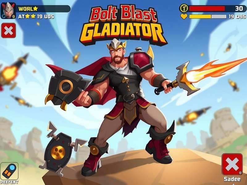 Bolt Blast Gladiator Combat Gameplay